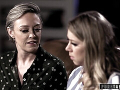 Blondine, Vollbusig, Gesichtssitzen, Lesbisch, Milf, Natürlichen titten, Realität, Ehefrau