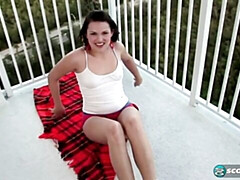 デカ尻, 指いじり, オナニー, 自然山雀, アウトドア, 一人, ストリッピング, オッパイの