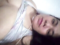 アジア人, ぽっちゃり, フィリピン女性, 淫乱熟女, オーガズム