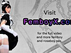 デカチン, 黒人, フェラチオ, 女装男装, 黒人, ゲイ, 異人種間, ガリガリ