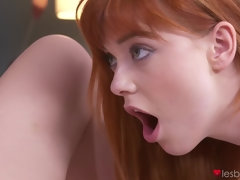 Doigter, Lesbienne, Léchez, Lingerie, Mère que j'aimerais baiser, Chatte, Rousse roux, Adolescente