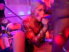 incredible cuties ravaged in public at sex party