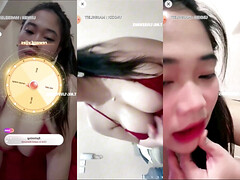 Enthousiasteling, Aziatisch, Grote mammen, Vingeren, Huisgemaakt, Gezichtspunt