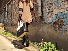 ブーツ, フェティッシュ, ハメ撮り, 一人