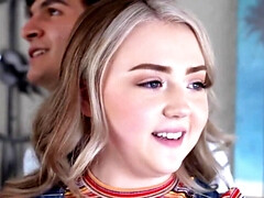 Blond, Pijpbeurt, Sperma shot, Lul, 1 man 2 vrouwen, Moeder die ik wil neuken, Moeder, Tiener