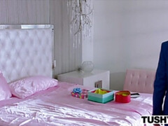 Cul, Cul à la bouche, Noire, Bâillonner, Embrassement, Lingerie, Seins naturels, Rasée