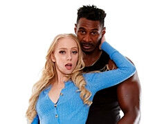 Beautiful white girl Braylin Bailey screams from pleasure during hard sex