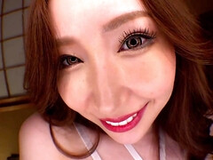 アジア人, デカパイ, 彼氏, 中出し, イく瞬間, 娘, 日本人, 熟年