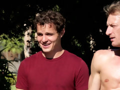 中出し, イマラチオ, デブ, ハードコア, 旦那, マッサージ, 自然山雀, 三人