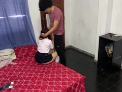 Amateur, Anal, Culo grande, Morena, Hija, Estilo perrito, Casero, Adolescente