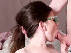 Amateur, Corridas, Gafas, Pajear, Besar, Al aire libre, Flaco, Adolescente