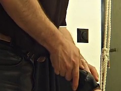 Sadomasochismus, Blondine, Fesselspiele, Dildo, Deutsch, Hardcore, Schlampe, Hintern versohlen