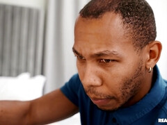 黒人, 茶髪の, 異人種間