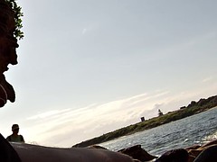Playa, Masturbación, Al aire libre, Voyeur