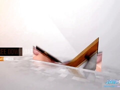 Leie, Asiatisch, Hd, Japanische massage, Muschi