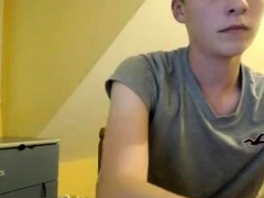Ben showing his gay cock on webcam