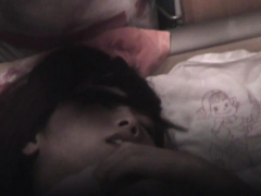 Petite asian teen rubs