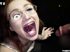 18 jaar, Pijpbeurt, Diep in de keel, Interraciaal, Natuurlijke tieten, Klein, Plagen, Tiener