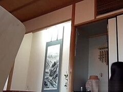 Pretty asian rides dildo