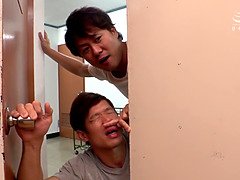In den arsch, Asiatisch, Arsch, Grosse titten, Blasen, Spermaladung, Aufs gesicht abspritzen, Japanische massage