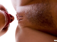 Kinky lesbians play with sex toys