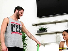 Жопа, Черные, Минет, Сперма на лице, Латиноамериканки, Лизание, На природе, Сиськи