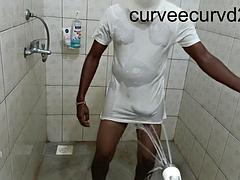 Enthousiasteling, Pijpbeurt, Stel, Hd, Tepels, Douche