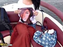 Amateur, Pareja, Novia, Sexo duro, Al aire libre, Chupando, Tetas