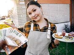 Asiatique, Gros cul, Grosse bite, Sucer une bite, Seins naturels, Pov, Adolescente, Nénés