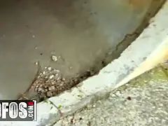 Grosser schwanz, Brille, Hd, Monster, Im freien, Pov, Reiten, Rasiert