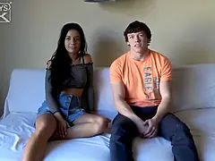 Country boy gets a taste of popular girl pussy