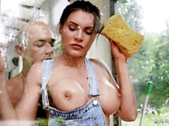 アナル, デカ尻, デカチン, デカパイ, フェラチオ, 茶髪の, 淫乱熟女, ロシア人