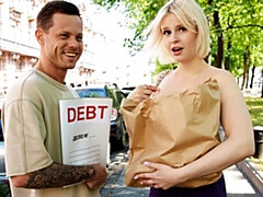 18 jaar, Grote kont, Grote mammen, Blond, Hondjeshouding, Gezichtspunt, Mager, Tiener