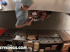 デカチン, 茶髪の, Hd, 自然山雀, オマンコ, 剃毛, フェラする, オッパイの