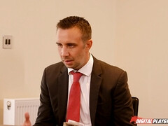 69, デカチン, 黒人, フェラチオ, 茶髪の, フランス人, 異人種間, 淫乱熟女