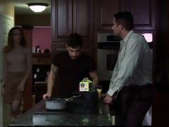 Grote mammen, Pijpbeurt, Hd, Shemale