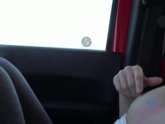 Amateur, Blonde, Doigter, Petite amie, Branlette thaïlandaise, De plein air, Public, Nénés