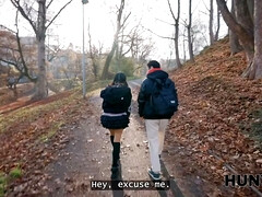 Hunt4k. small japanese tourist sakura jumped on a stranger's schlong in front of her boyfriend