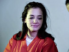 Aziatisch, Blond, Lesbisch, Politie, Uniformpje