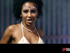 Zwart, Hd, Lesbisch, Likken, Pornster