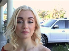 Blonde Braceface Fucks Outdoors