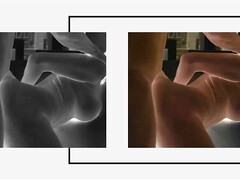 デカパイ, ブロンド, フェラチオ, ヨーロピアン, 下着, 淫乱熟女, 公共, オマンコ