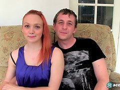 Amateur, Sucer une bite, Tir de sperme, Queue, Faciale, Rousse roux, Suçant, Nénés