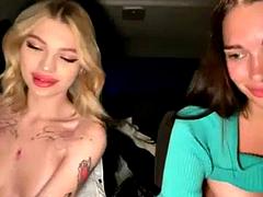 Amateur, Tetas grandes, Pareja, Lesbiana, Masturbación, Tetas