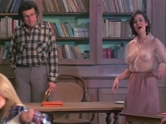 レズビアン, レトロ, ティーン, 三人, ヴィンテージ