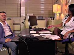 Ania Kinski, the busty doctor