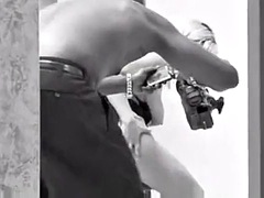 Tetas grandes, Negro, Rubia, Corridas, Ébano, Sexo duro, Lamidas, Chupando