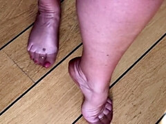 Amateur, Britannique, Pieds, Mamie, Hd, Lingerie, Maman, Jarretelles