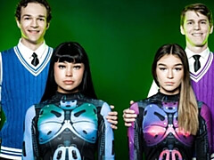 18, デカ尻, デカチン, デカパイ, フェラチオ, バック, フォアサム, ティーン