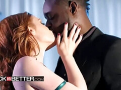 18 años, Chica, Culo grande, Negro, Mamada, Británico, Pelirrojo, Adolescente